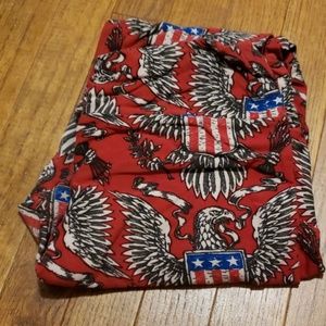 Lularoe leggings Patriotic OS